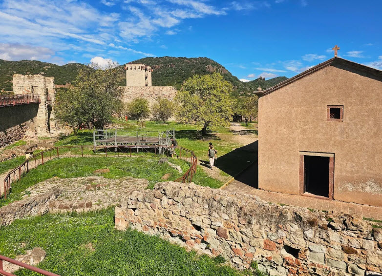 Castle of Serravalle, Italy